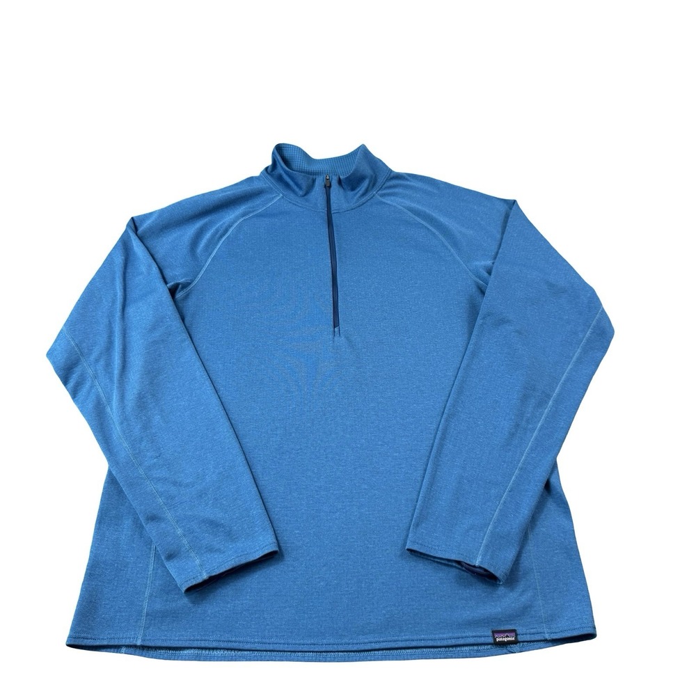 Patagonia Capilene Polartec Blue Midweight Pullover 44446 Mens Size L